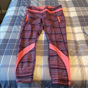 Women’s Striped 7/8 Lululemon leggings